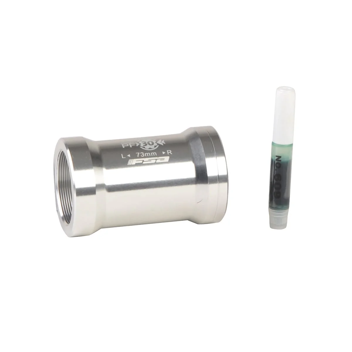 Adaptateur de Boîtier de Pédalier FSA PF30 > BSA 68 mm Gris