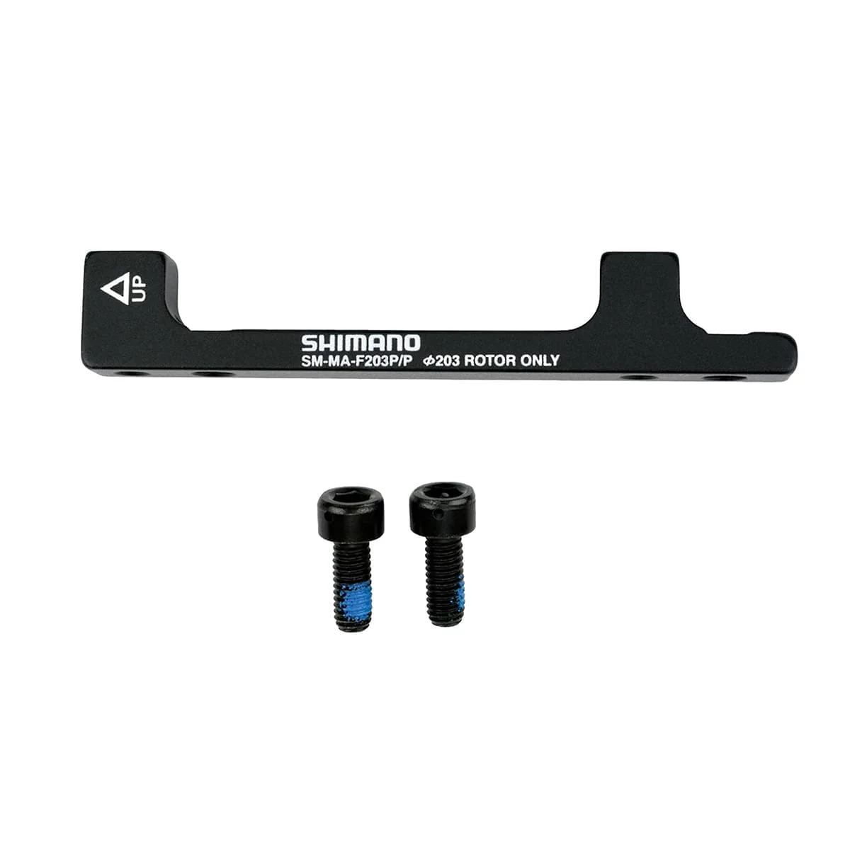 Adaptateur Étrier Avant / Arrière PM/PM SHIMANO SM-MA-F203P/P (+43 mm) - Image 2