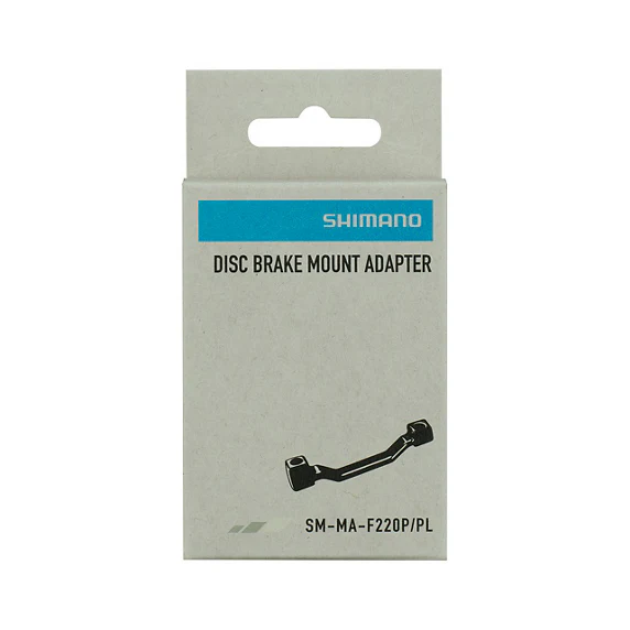 Adaptateur Etrier Avant / Arrière PM/PM SHIMANO SM-MA-F220P/PL 220mm (+17mm) - Image 3