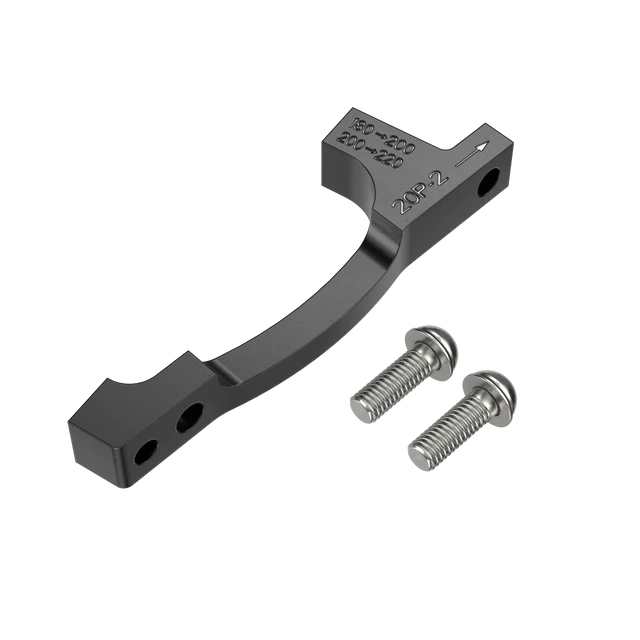 Adaptateur Etrier Avant / Arrière PM / PM SRAM P2 Disques 200/220mm (+20mm) + Visserie Inox