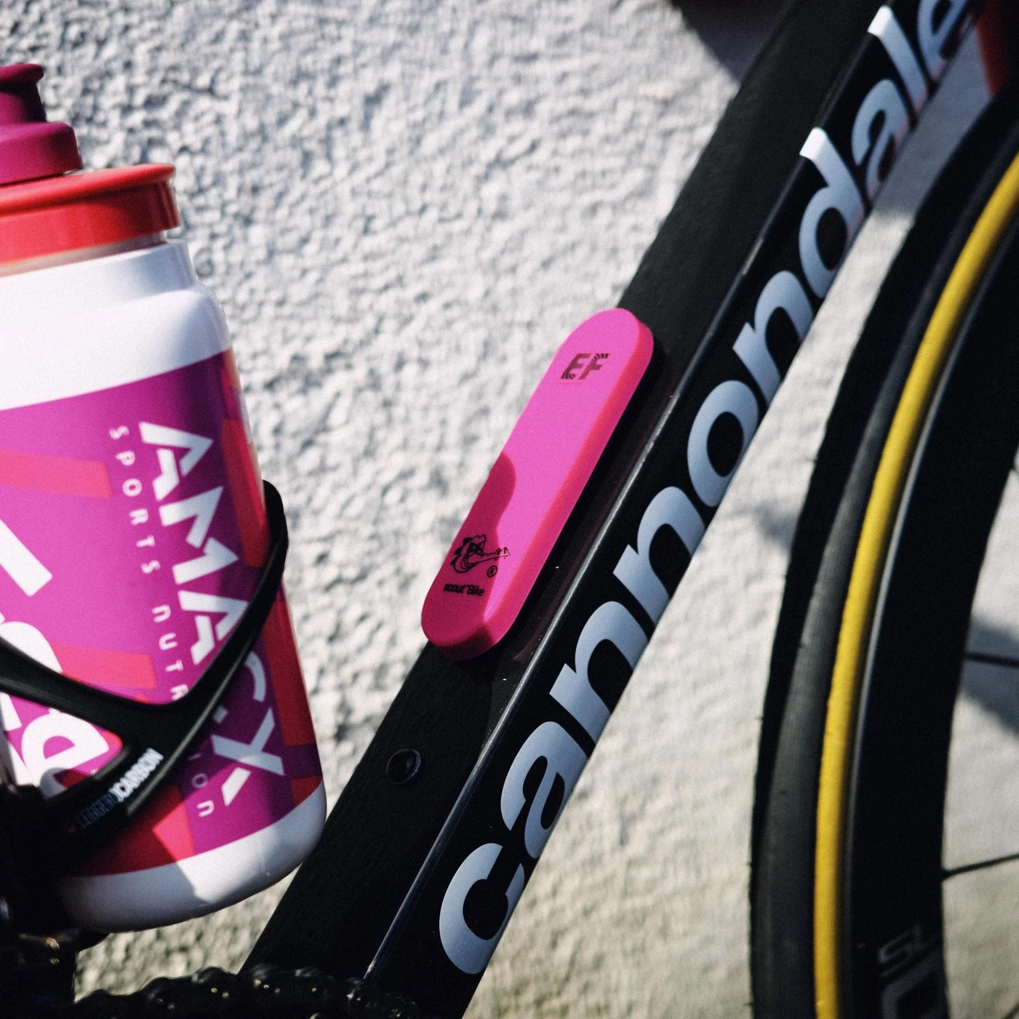 Alarme et Tracker Vélo KNOG SCOUT Edition Limitée E.F. Pro Cycling Rose - Image 4