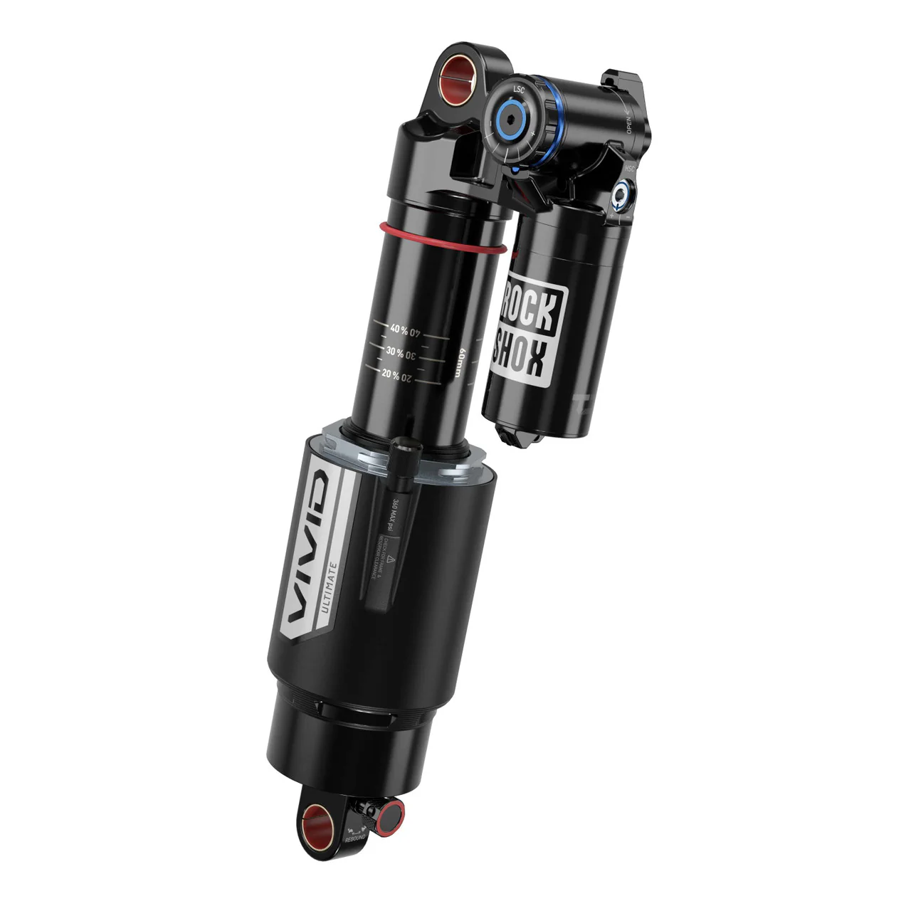 Amortisseur ROCKSHOX VIVID ULTIMATE RC2T DEBONAIR HBO pour Specialized Levo (2020+) - Image 2