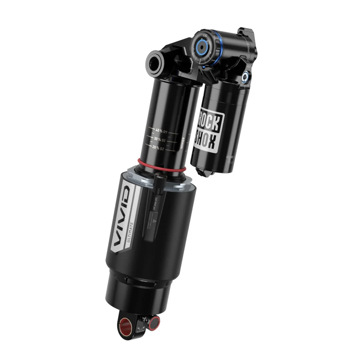 Amortisseur ROCKSHOX VIVID ULTIMATE RC2T DEBONAIR HBO Trunnion - Image 2