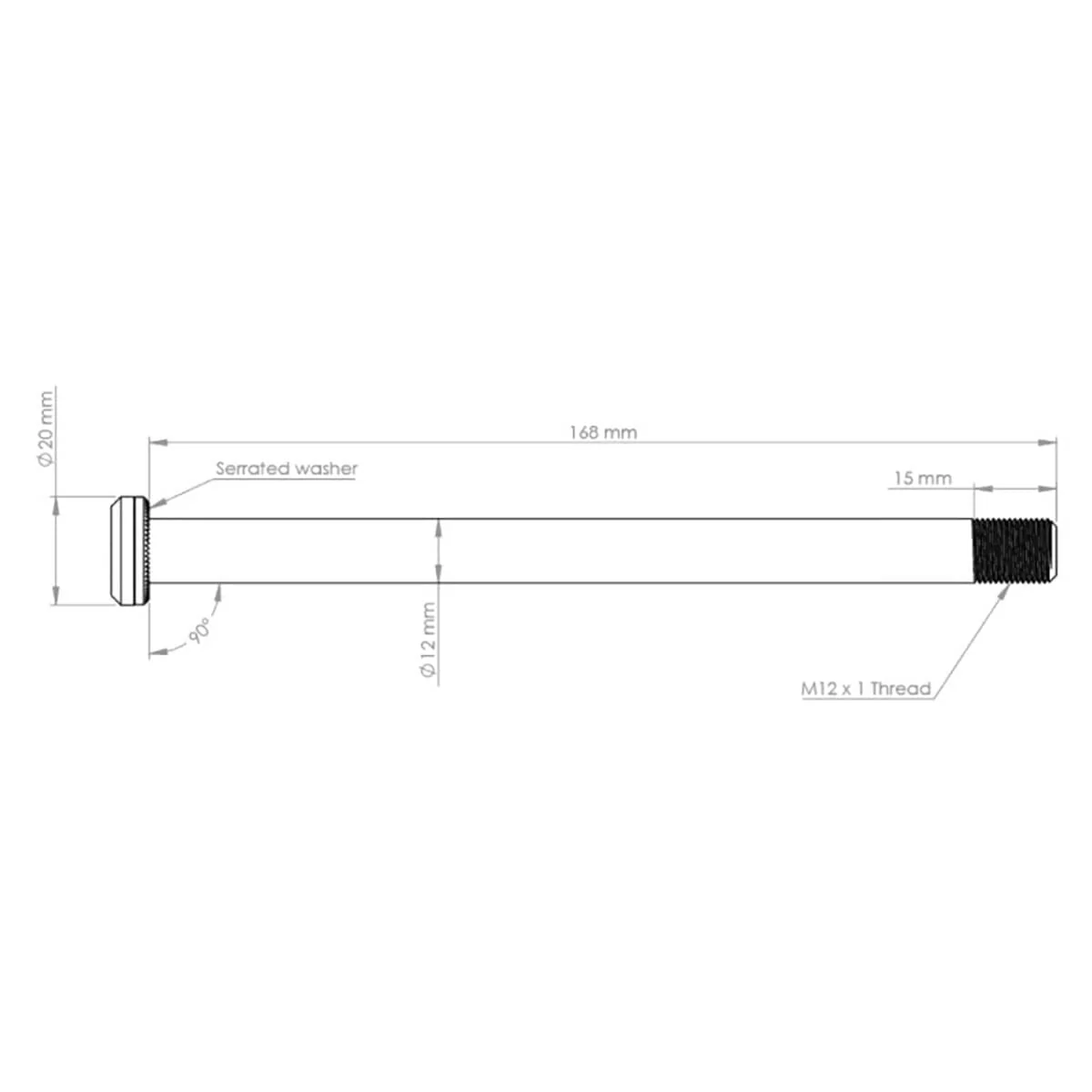 Axe de Roue Arrière BURGTEC 168.5mm pour Cadres Santa Cruz Violet - Image 2