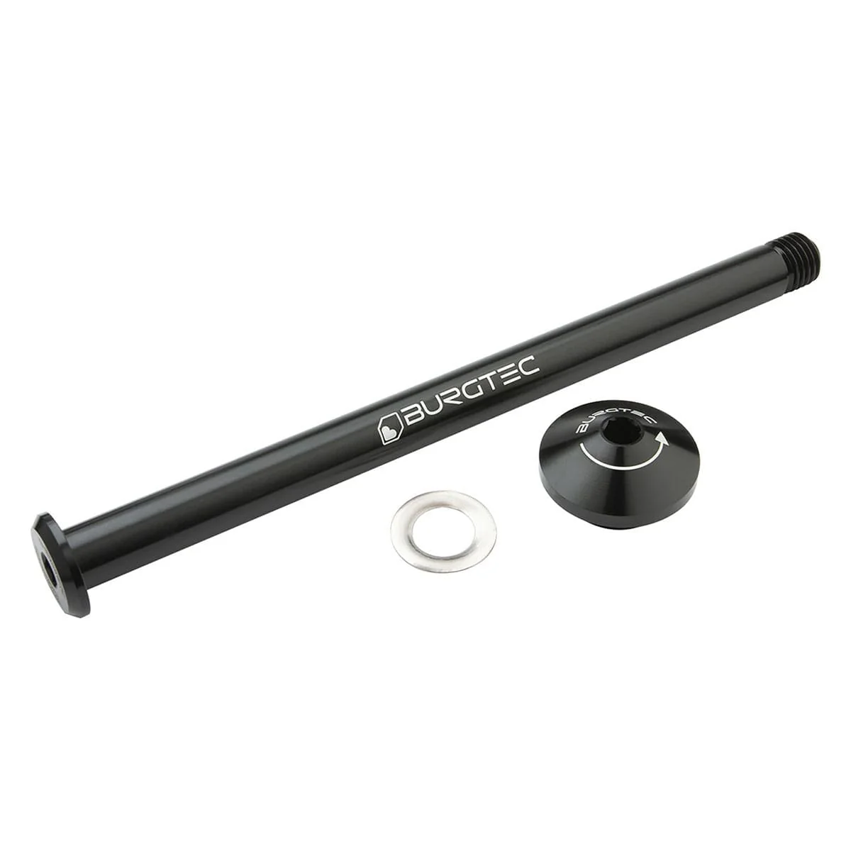 Axe de Roue Arrière BURGTEC 171mm pour Cadre Yeti Noir