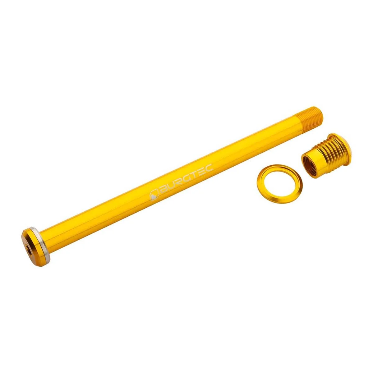 Axe de Roue Arrière BURGTEC 173.7mm pour Cadres Santa Cruz Or