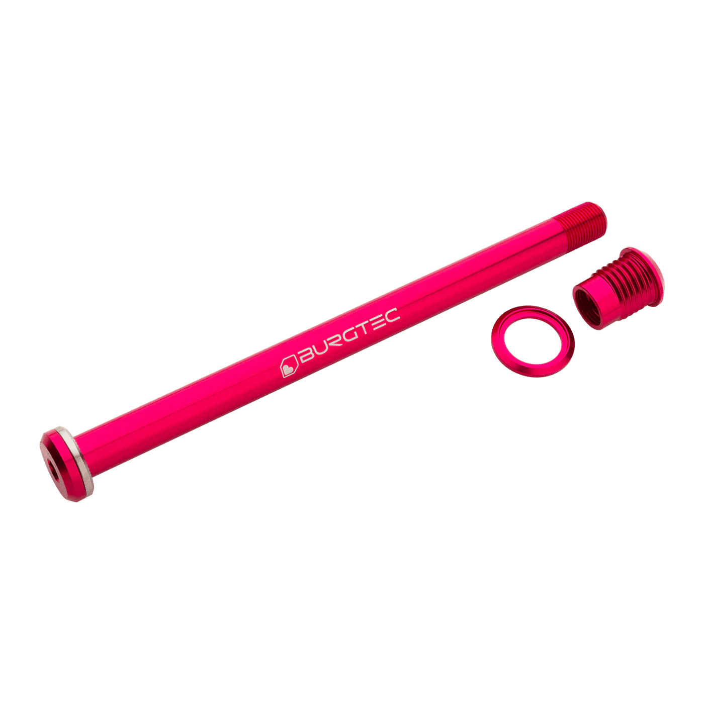 Axe de Roue Arrière BURGTEC 173.7mm pour Cadres Santa Cruz Rose