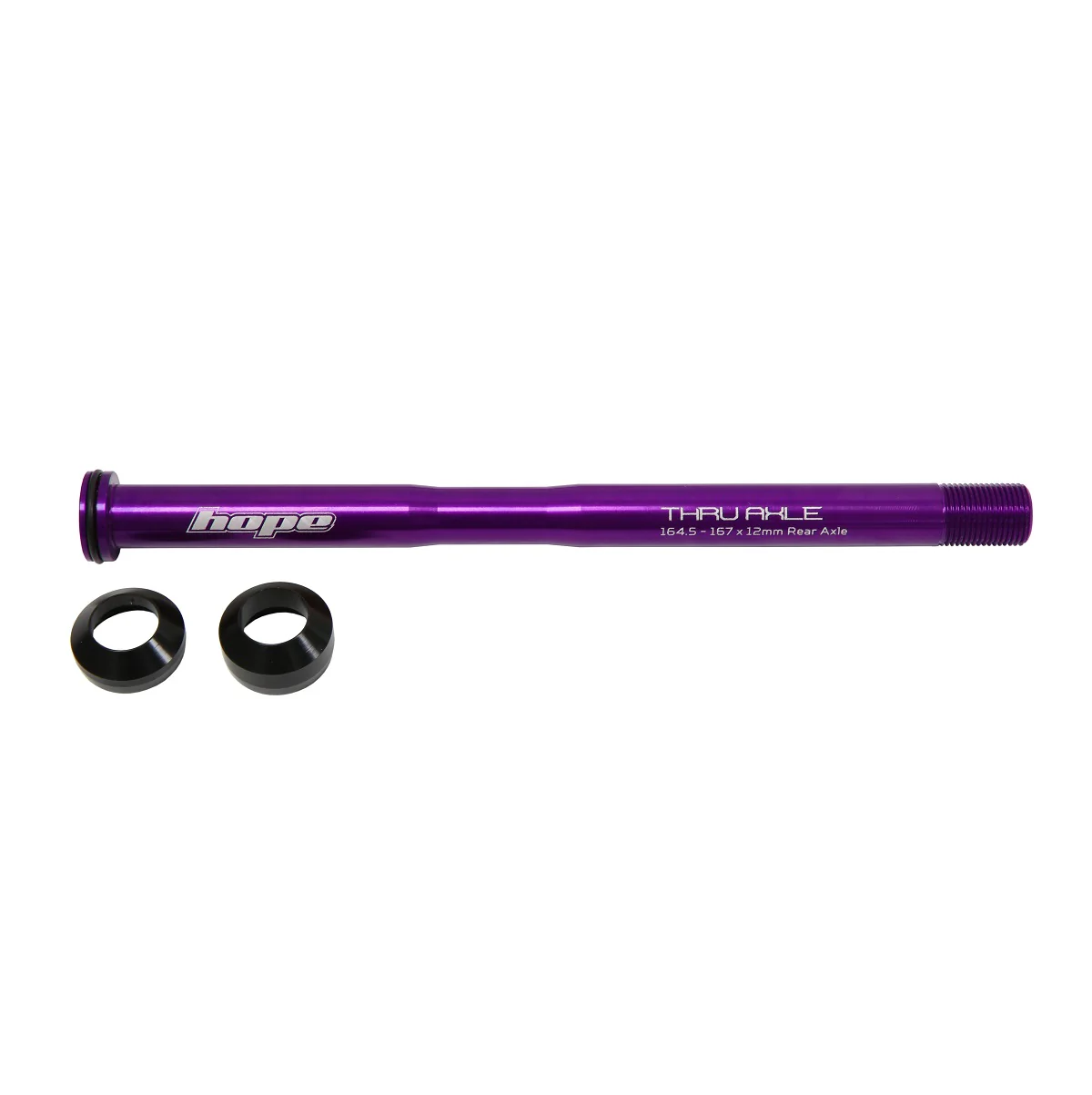 Axe de Roue Arrière HOPE 164.5-167mm #HTAR167 Violet