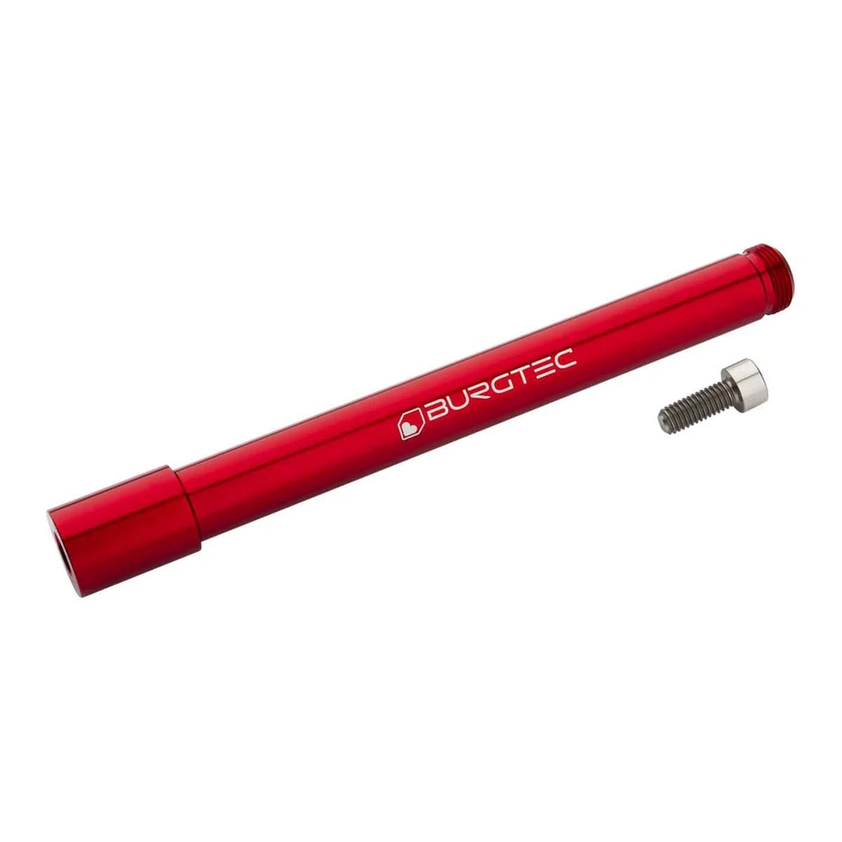 Axe de Roue Avant BURGTEC pour Fourche Ôhlins RXF 36 Rouge