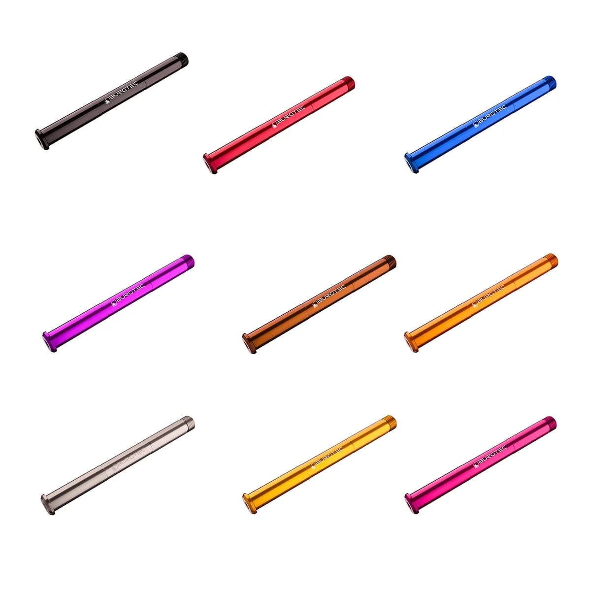 Axe de Roue Avant BURGTEC pour Fourche Rockshox 15x110 mm Boost Rouge - Image 3