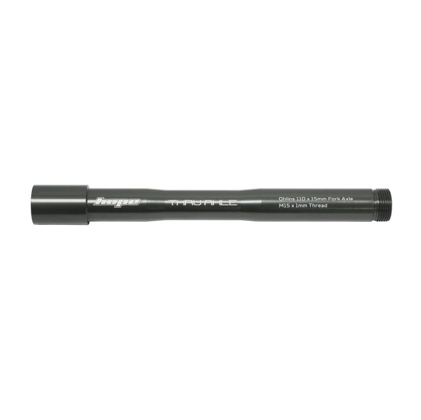 Axe de Roue Avant HOPE pour Fourche OHLINS RXF34/RXF36/RXF38 Fumé