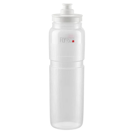 Bidon ELITE FLY TEX Transparent/Logo Gris - Image 3