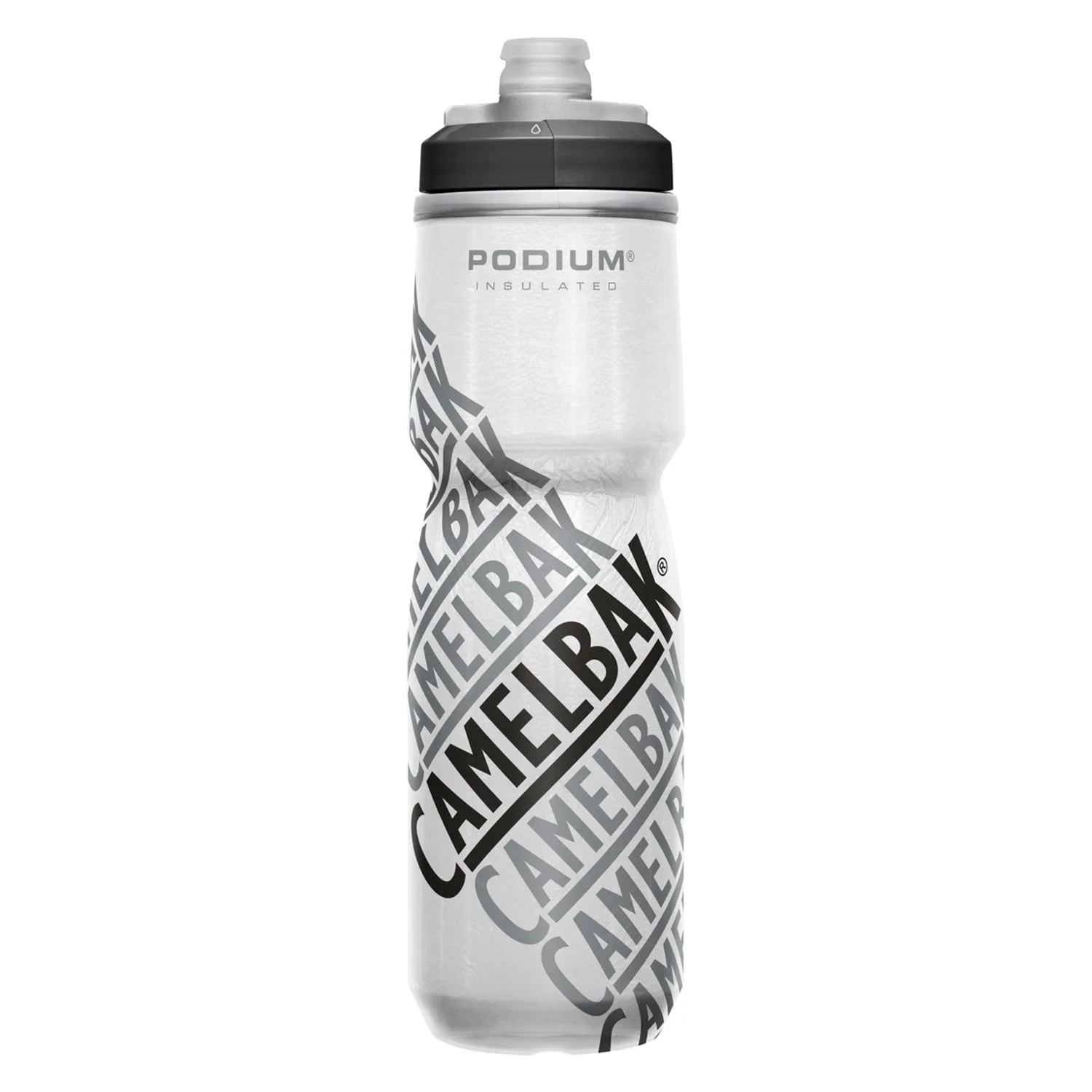 Bidon Thermique CAMELBAK PODIUM CHILL RACE EDITION Noir/Blanc - Image 2