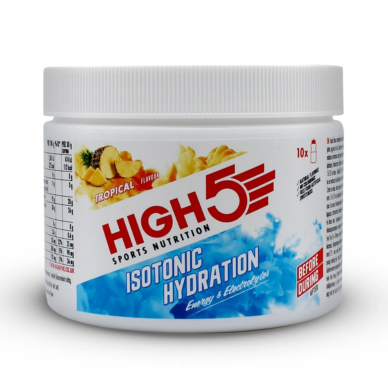 Boisson Énergétique HIGH5 ISOTONIC (300g) Tropical - Image 6