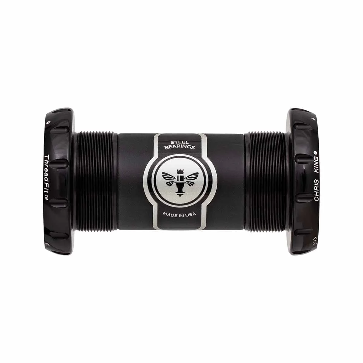 Boîtier de Pédalier CHRIS KING ThreadFit 30 68/73mm Noir