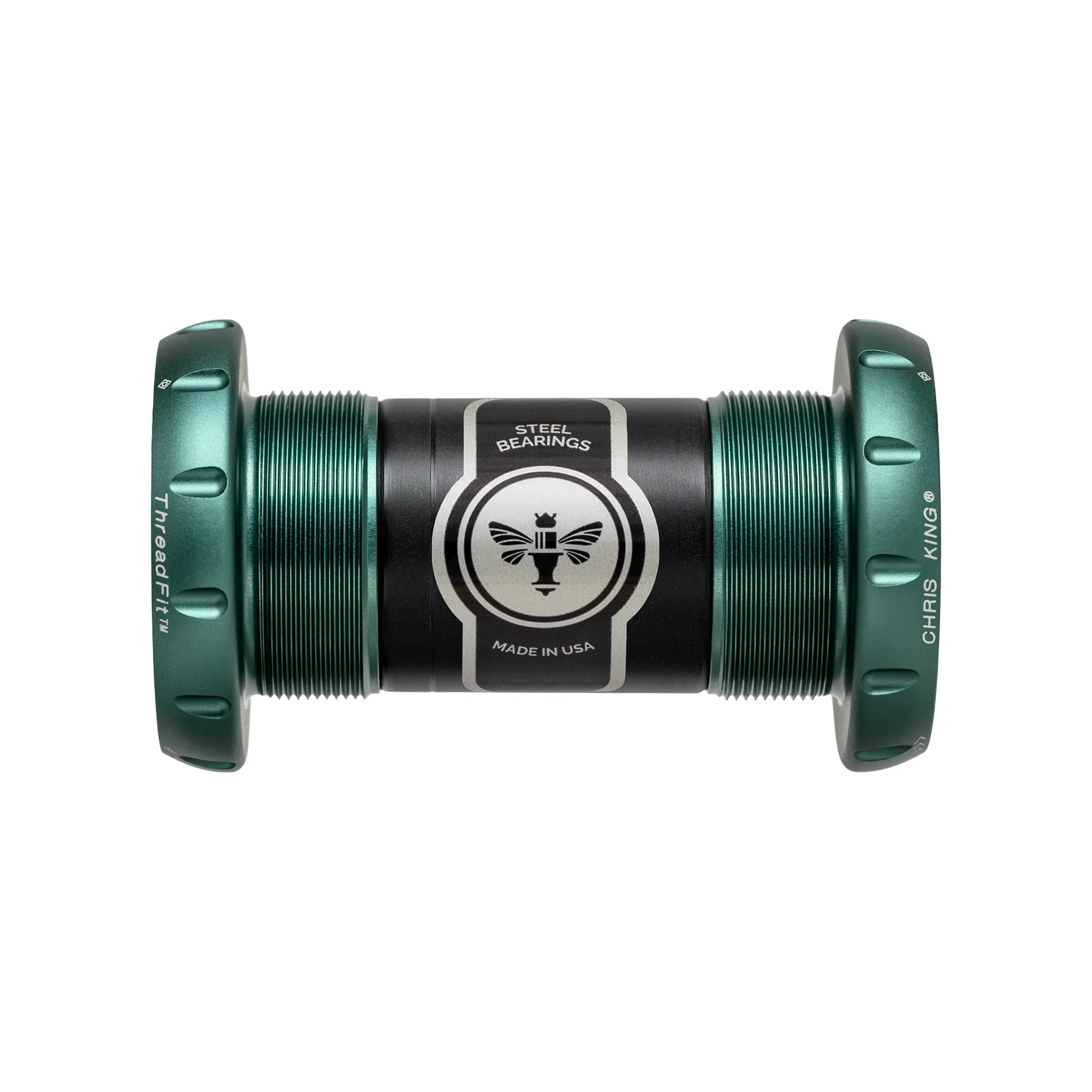 Boîtier de Pédalier CHRIS KING ThreadFit 30 68/73mm Vert