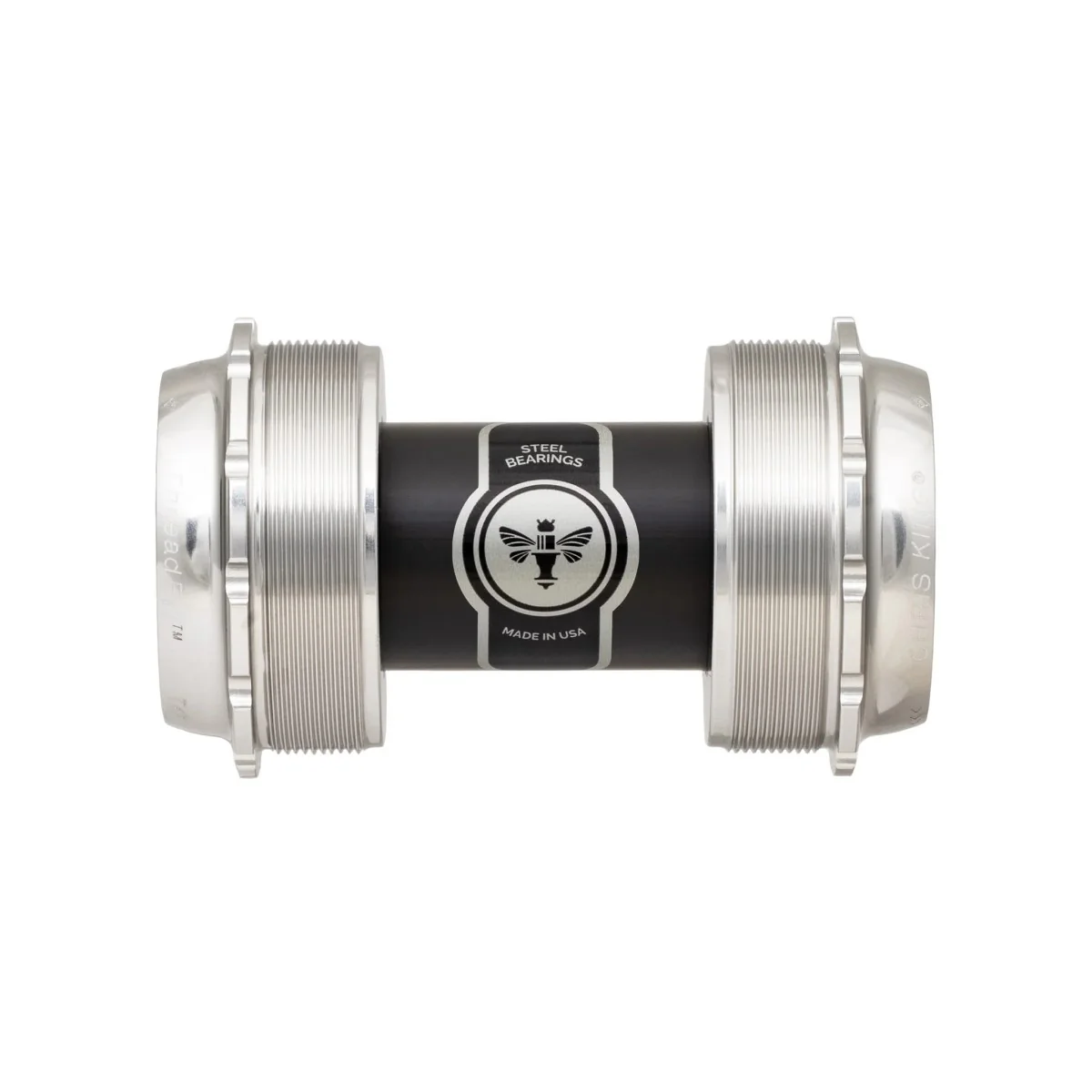 Boîtier de Pédalier CHRIS KING ThreadFit T47 24X 68/73mm Argent