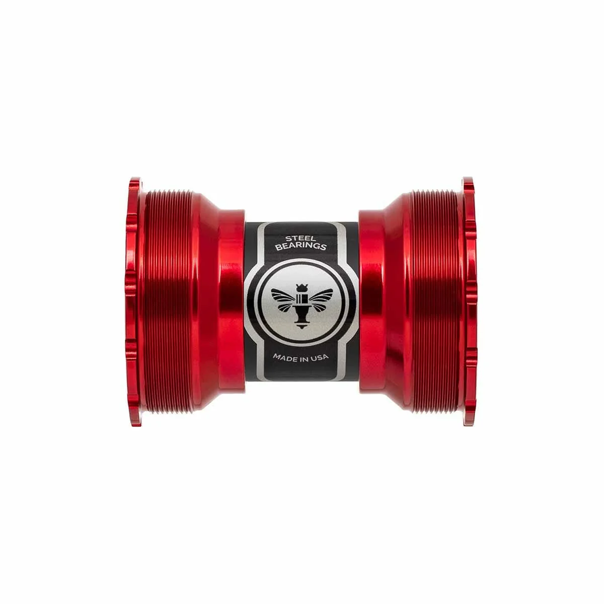 Boîtier de Pédalier CHRIS KING ThreadFit T47 30I 68/73/83/86/92mm Rouge