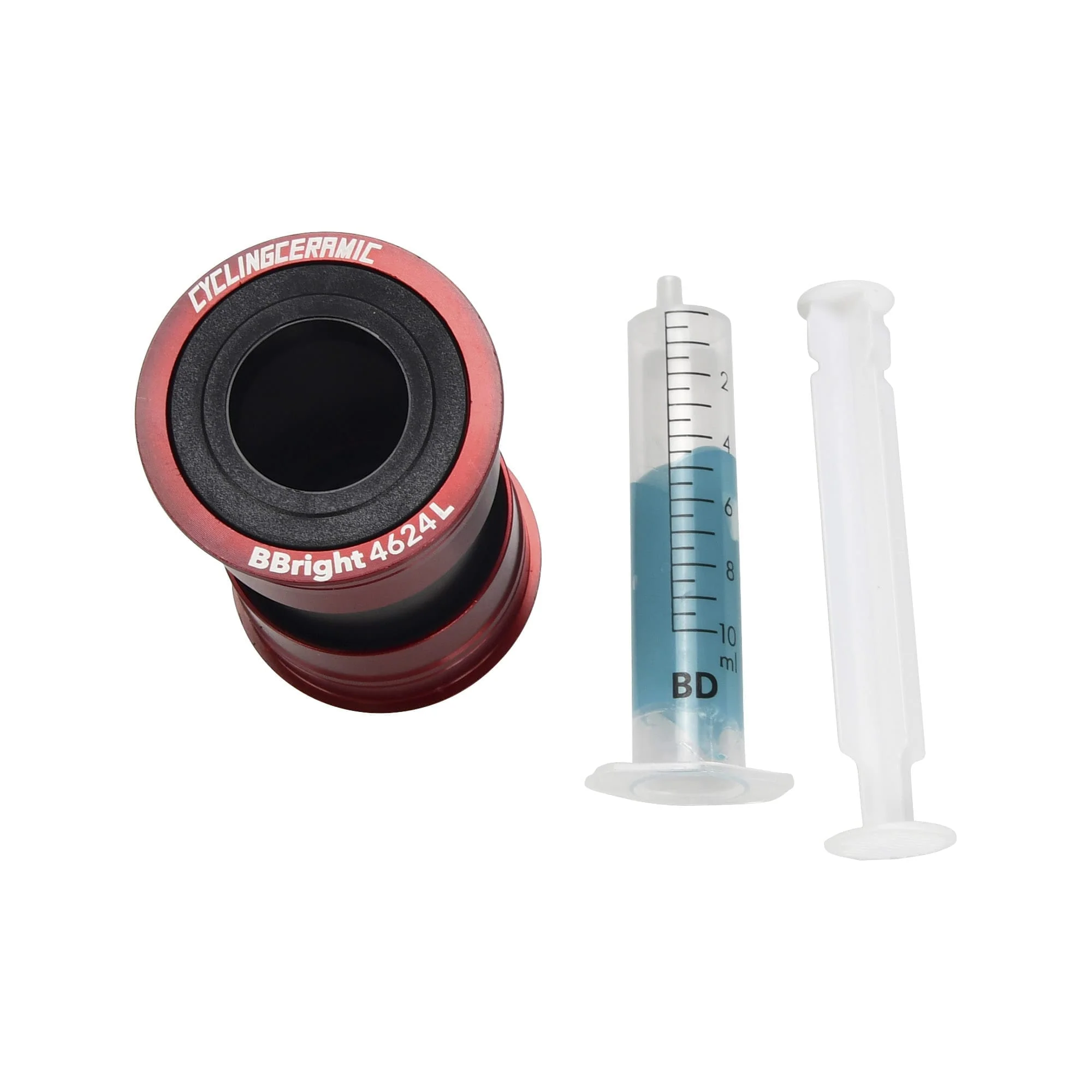 Boîtier de Pédalier CYCLINGCERAMIC BB386EVO Sram GXP Rouge - Image 3