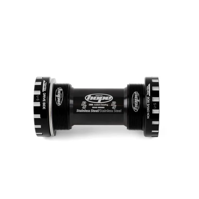 Boîtier de Pédalier HOPE 68/73 mm Axe 24 mm Route Noir