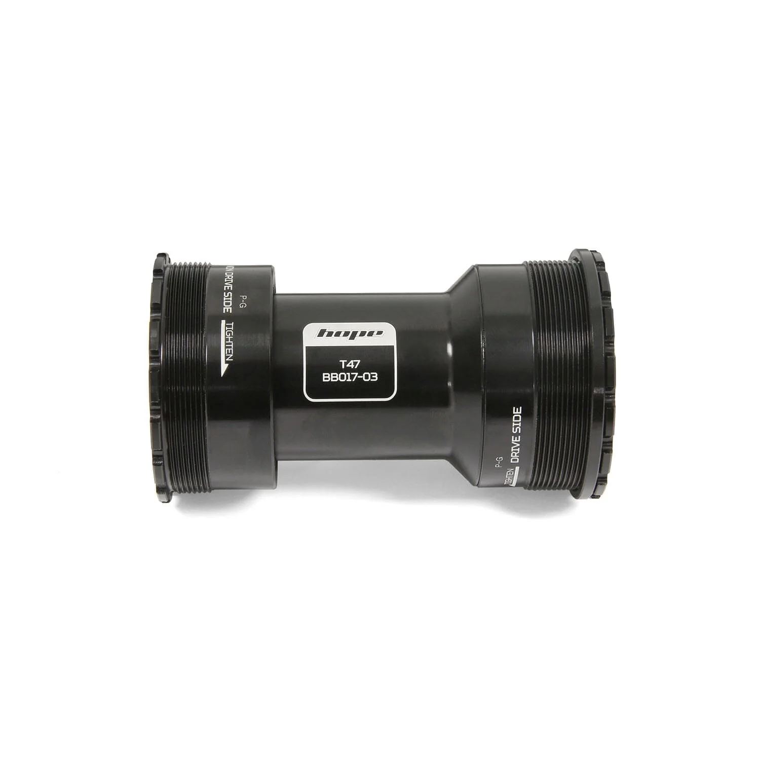 Boîtier de Pédalier HOPE T47 86/92 mm Axe 30 mm #BBT478630SSN Noir