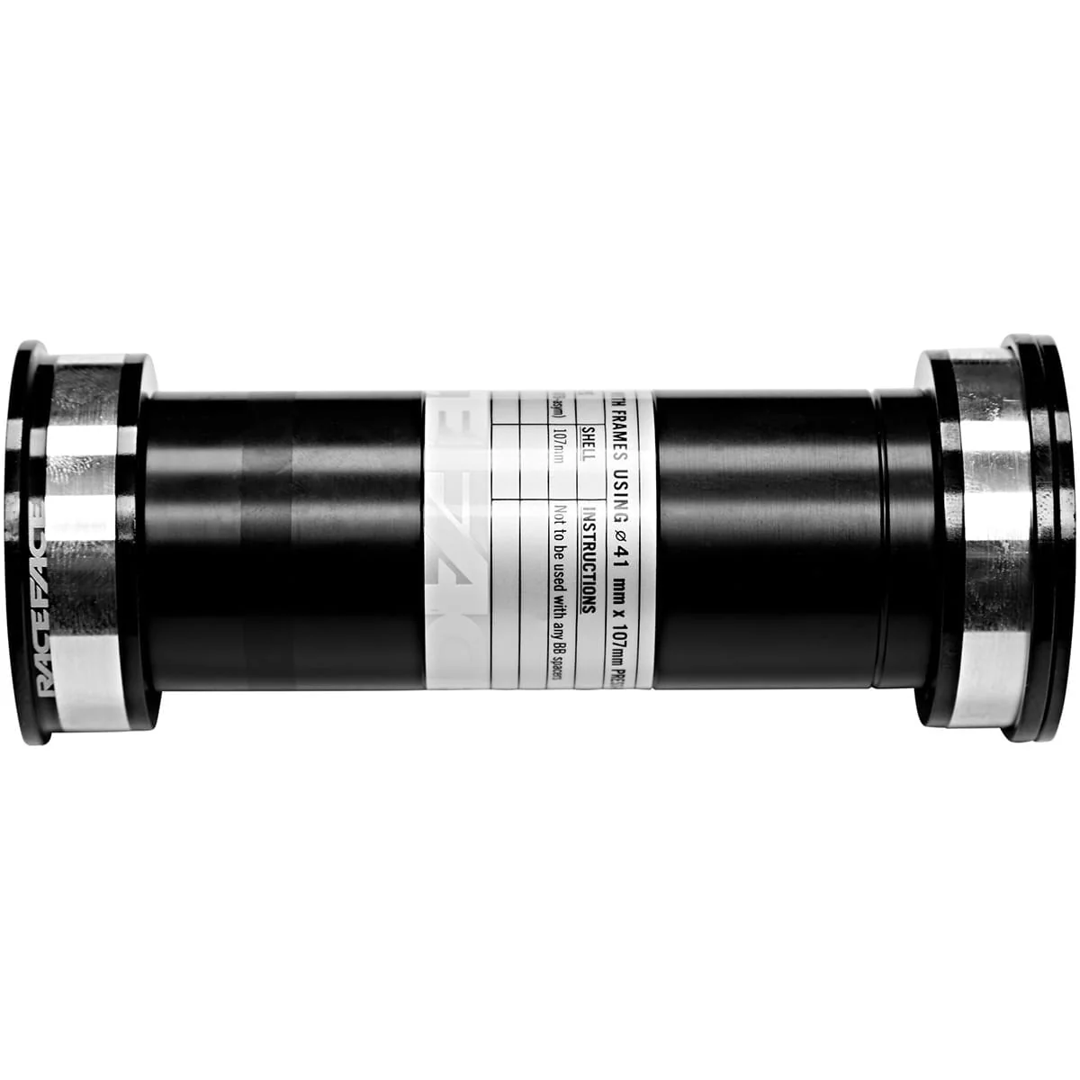 Boîtier de Pédalier RACE FACE X-TYPE BB107 Noir - Image 2