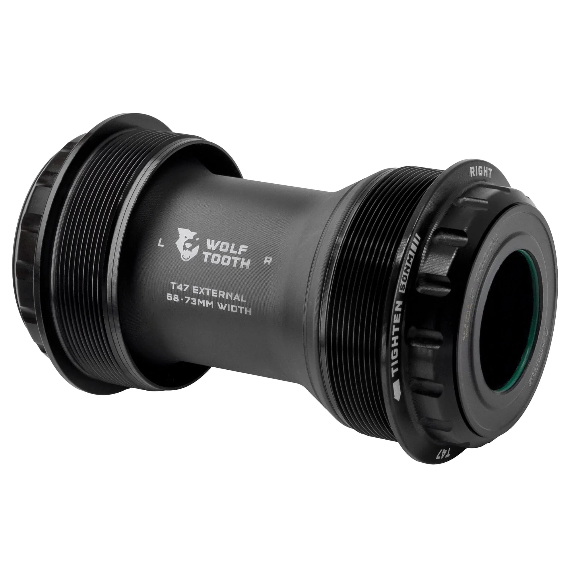 Boitier de Pédalier WOLFTOOTH T47 Externe 29mm SRAM DUB Noir
