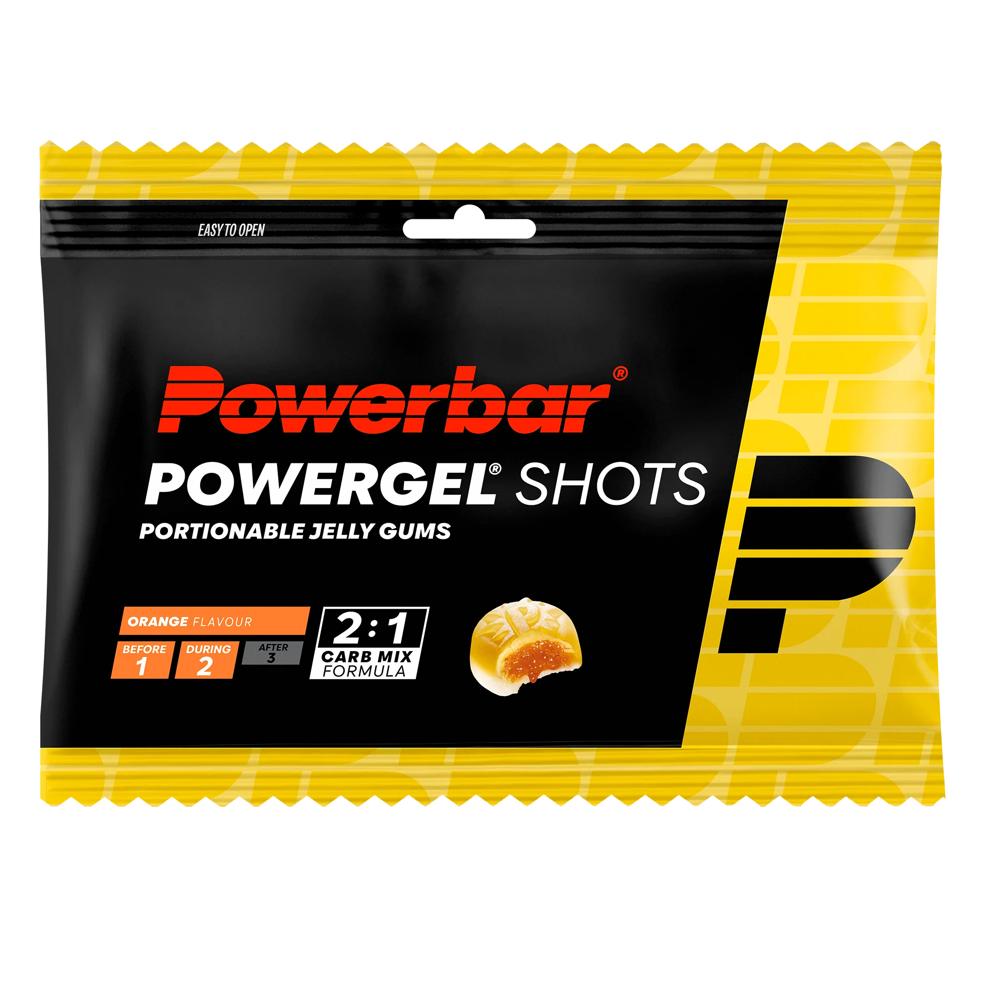 Bonbons POWERBAR POWERGEL Shots (60gr) Orange