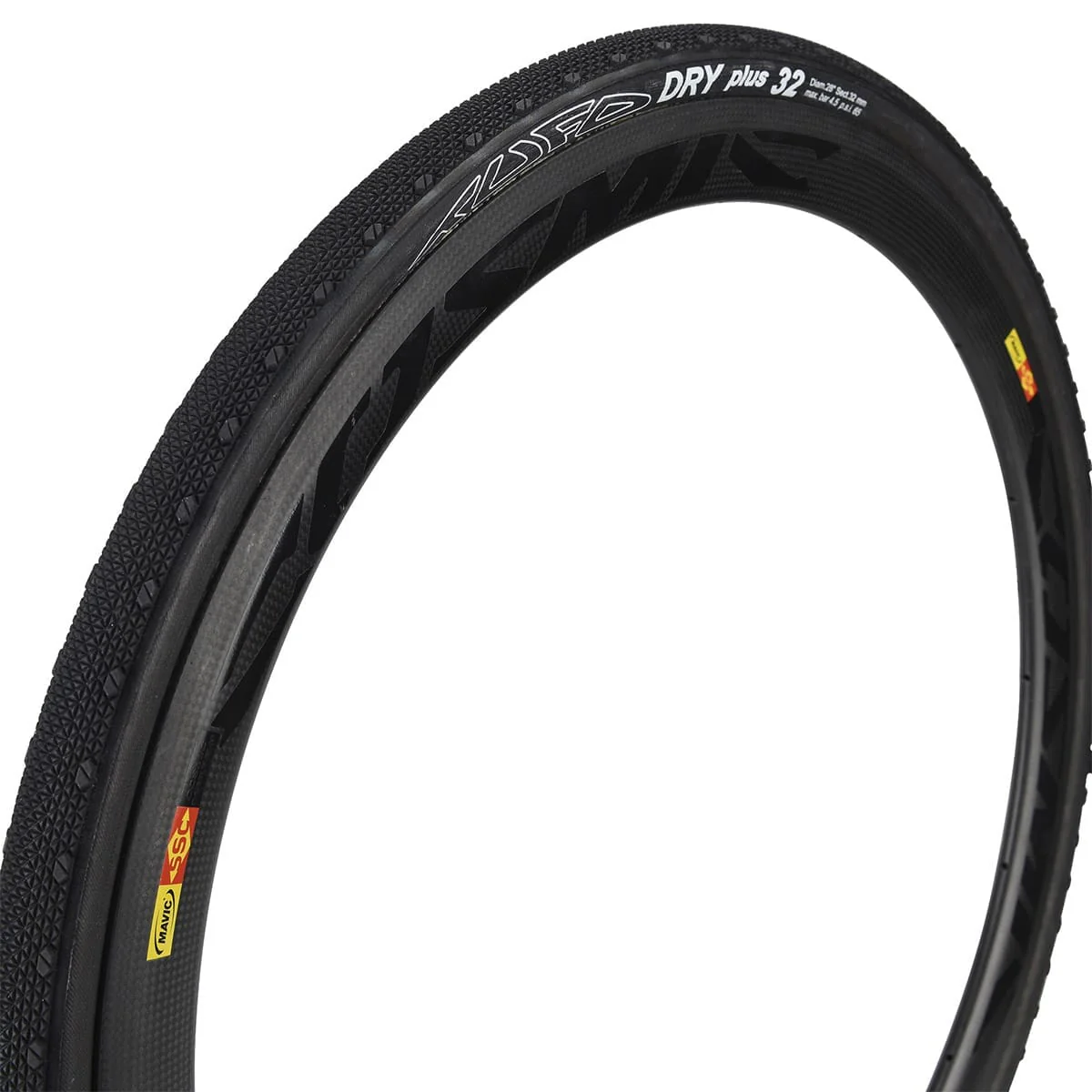 Boyau Cyclocross TUFO DRY PLUS 700x32c Noir