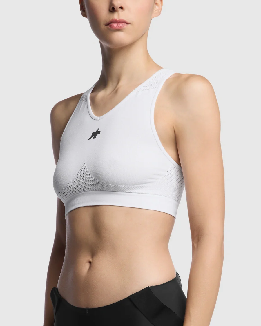 Brassière Femme ASSOS CROPPED P1 Blanc - Image 5