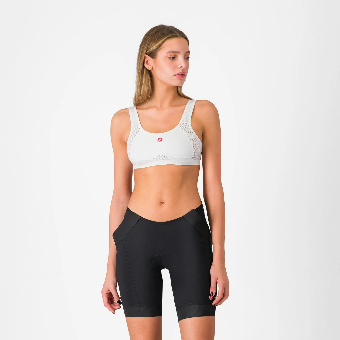 Brassière Femme CASTELLI ROSSO CORSA Blanc