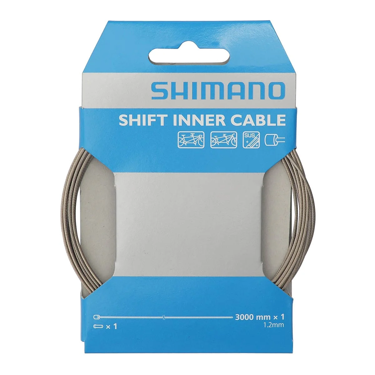 Câble de Dérailleur SHIMANO Inox 3000mm
