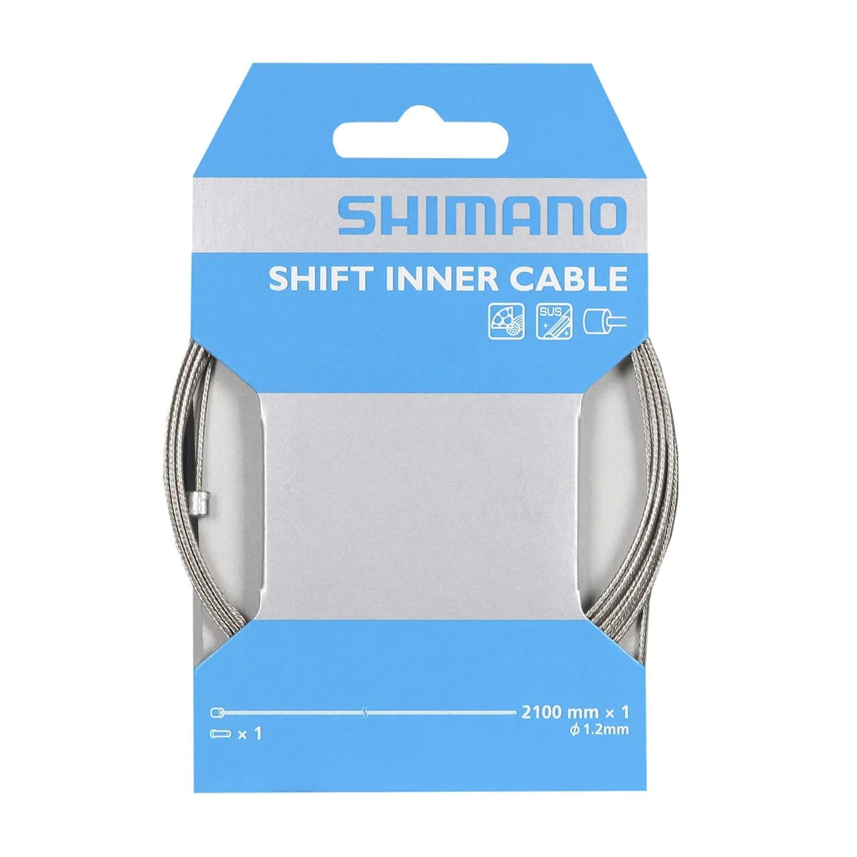 Câble de Dérailleur SHIMANO Inox 2100mm