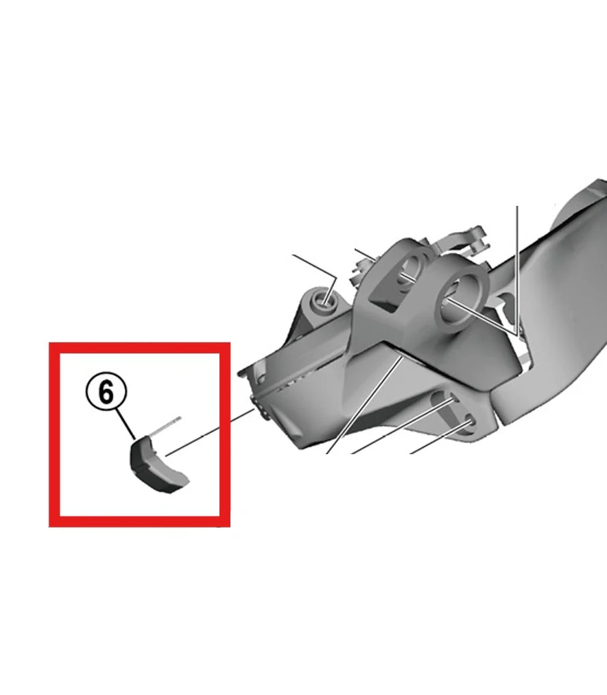Cache Port de Charge SHIMANO RD-R8150/7150/RX825