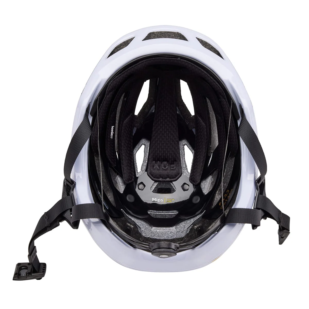 Casque VTT/Gravel FOX CROSSFRAME PRO MIPS SOLIDS Blanc - Image 5