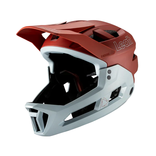 Casque VTT LEATT MTB ENDURO 2.0 Rouge/Gris - Image 2
