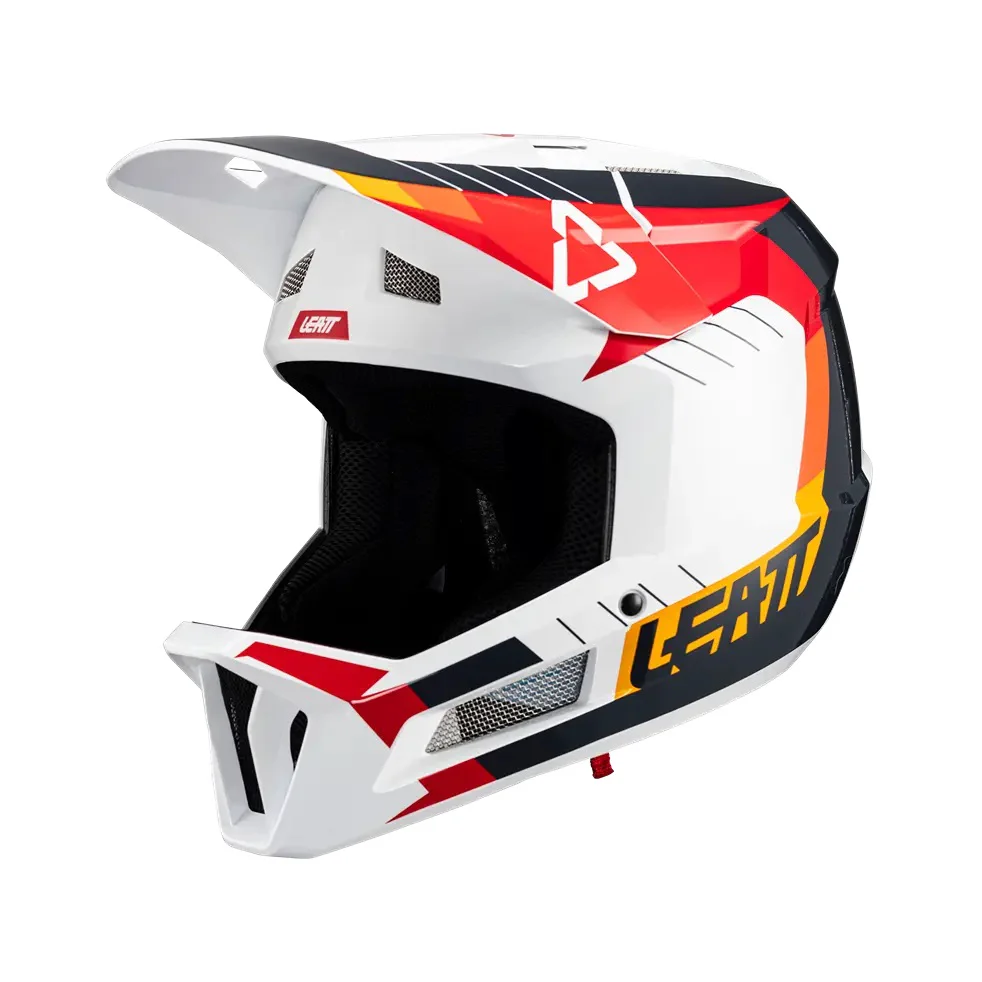Casque VTT LEATT MTB GRAVITY 2.0 Blanc/Rouge - Image 2