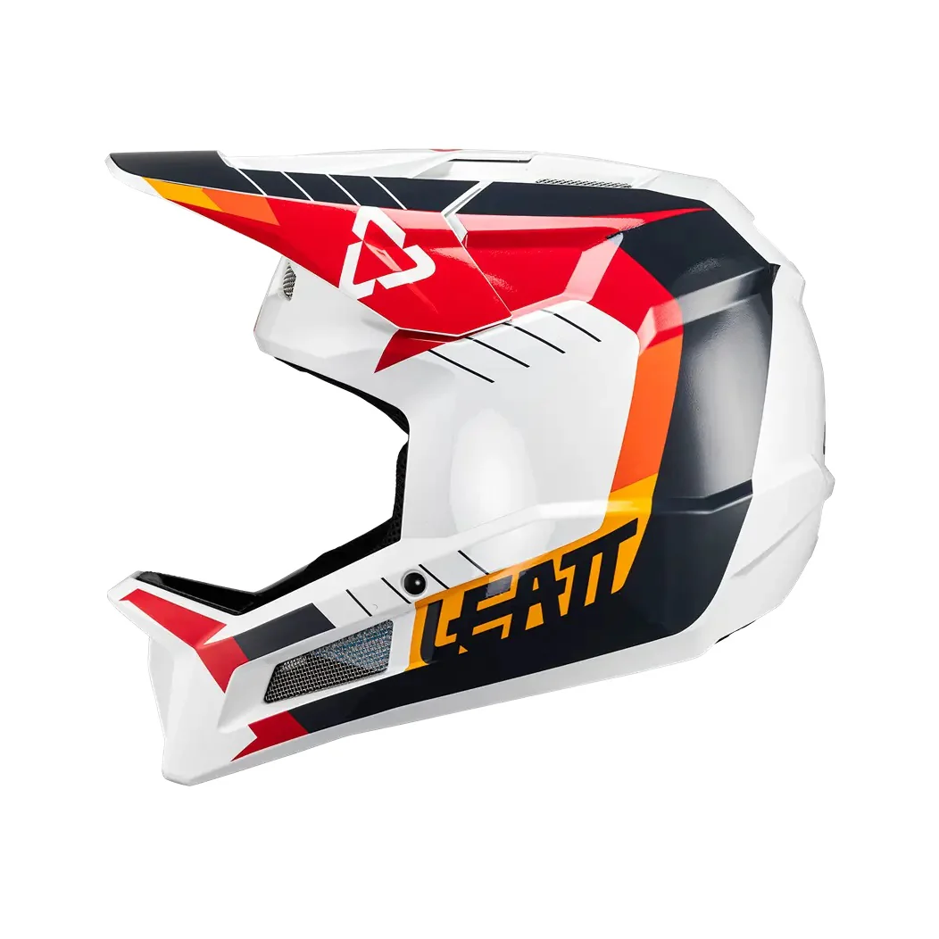Casque VTT LEATT MTB GRAVITY 2.0 Blanc/Rouge - Image 3