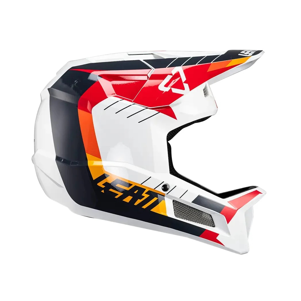 Casque VTT LEATT MTB GRAVITY 2.0 Blanc/Rouge - Image 4