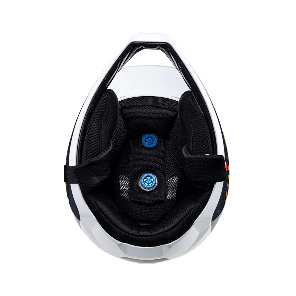 Casque VTT LEATT MTB GRAVITY 2.0 Blanc/Rouge - Image 7
