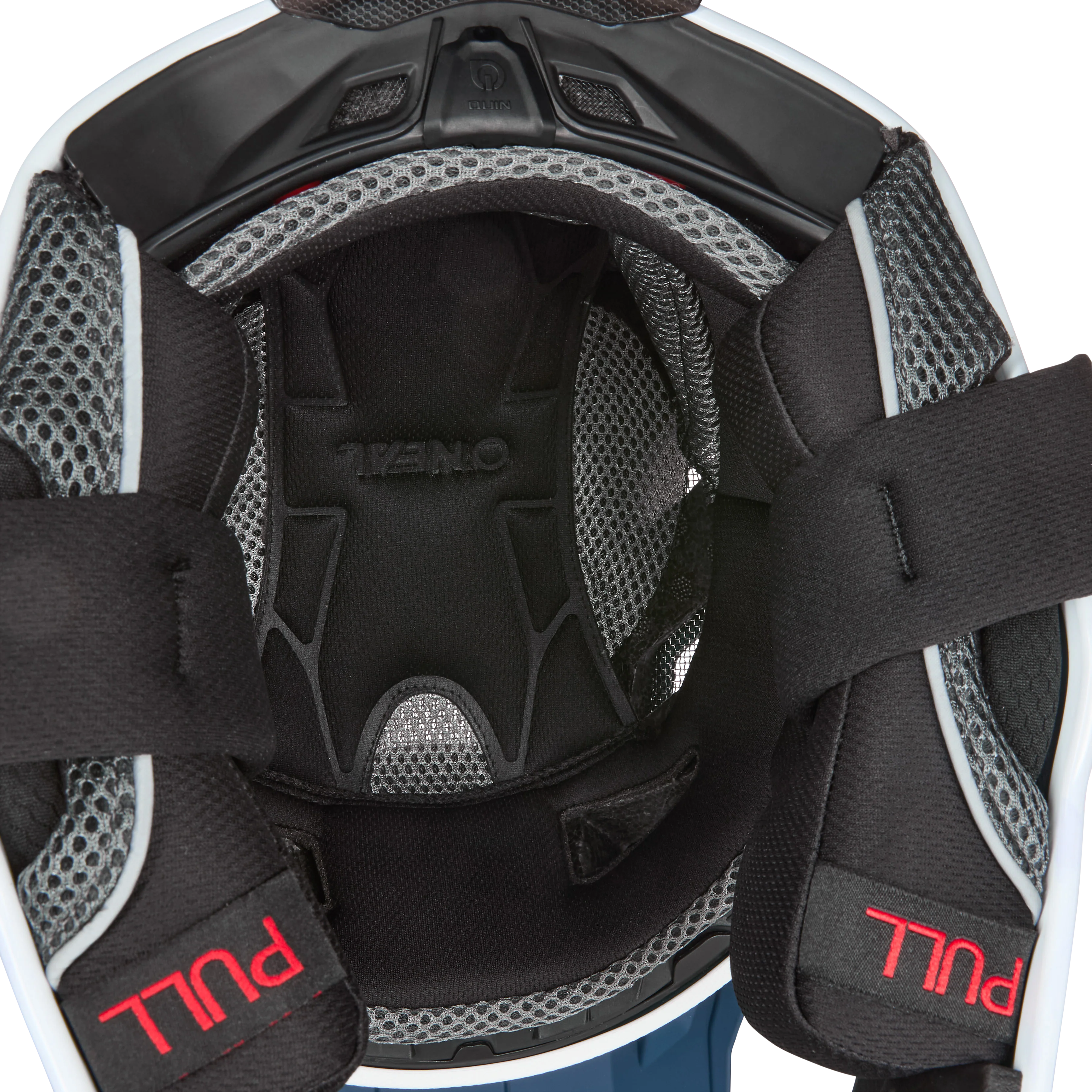 Casque VTT O'NEAL DHC KINI RED BULL 1.0 Blanc/Bleu - Image 8