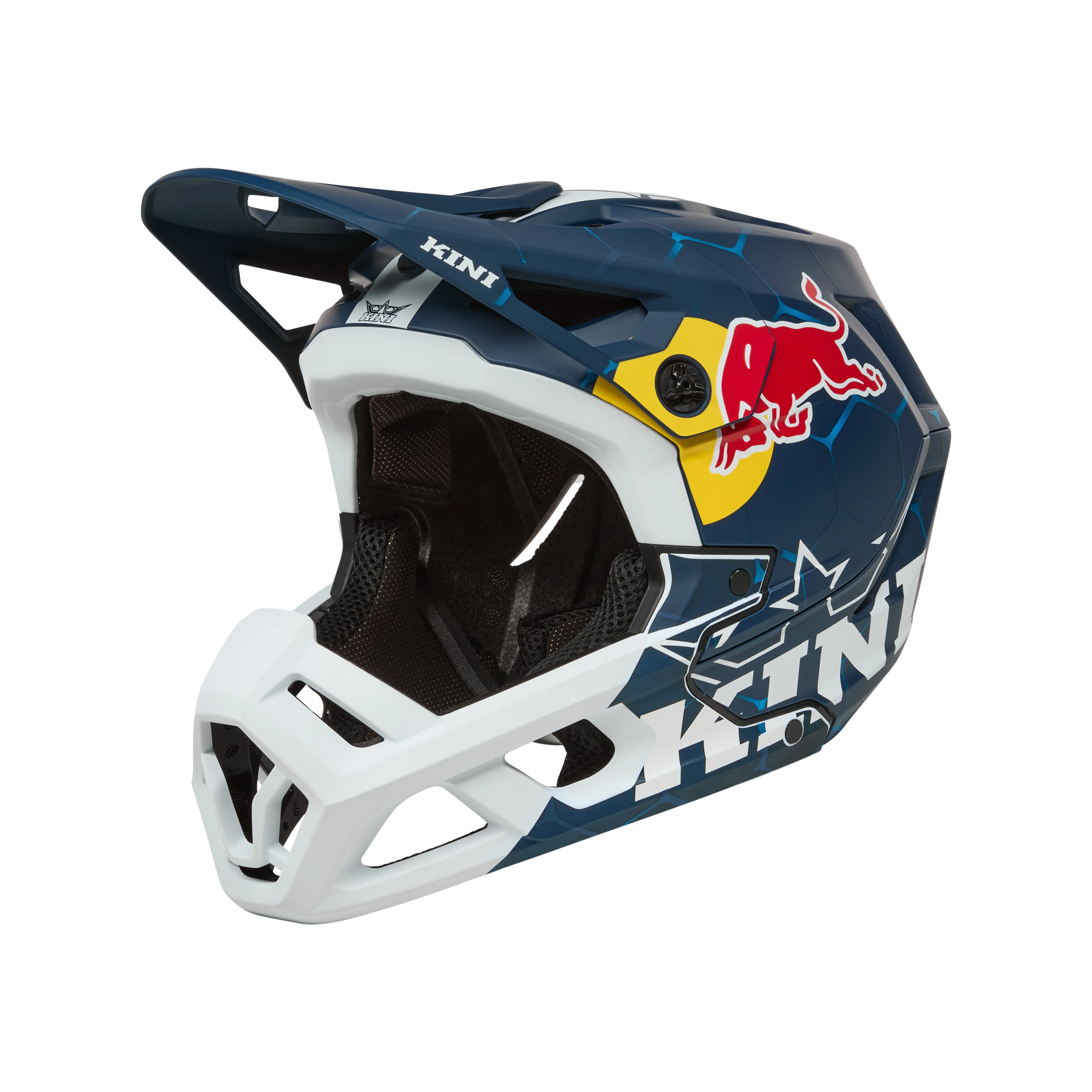 Casque VTT O'NEAL EC KINI RED BULL 1.0 Blanc/Bleu