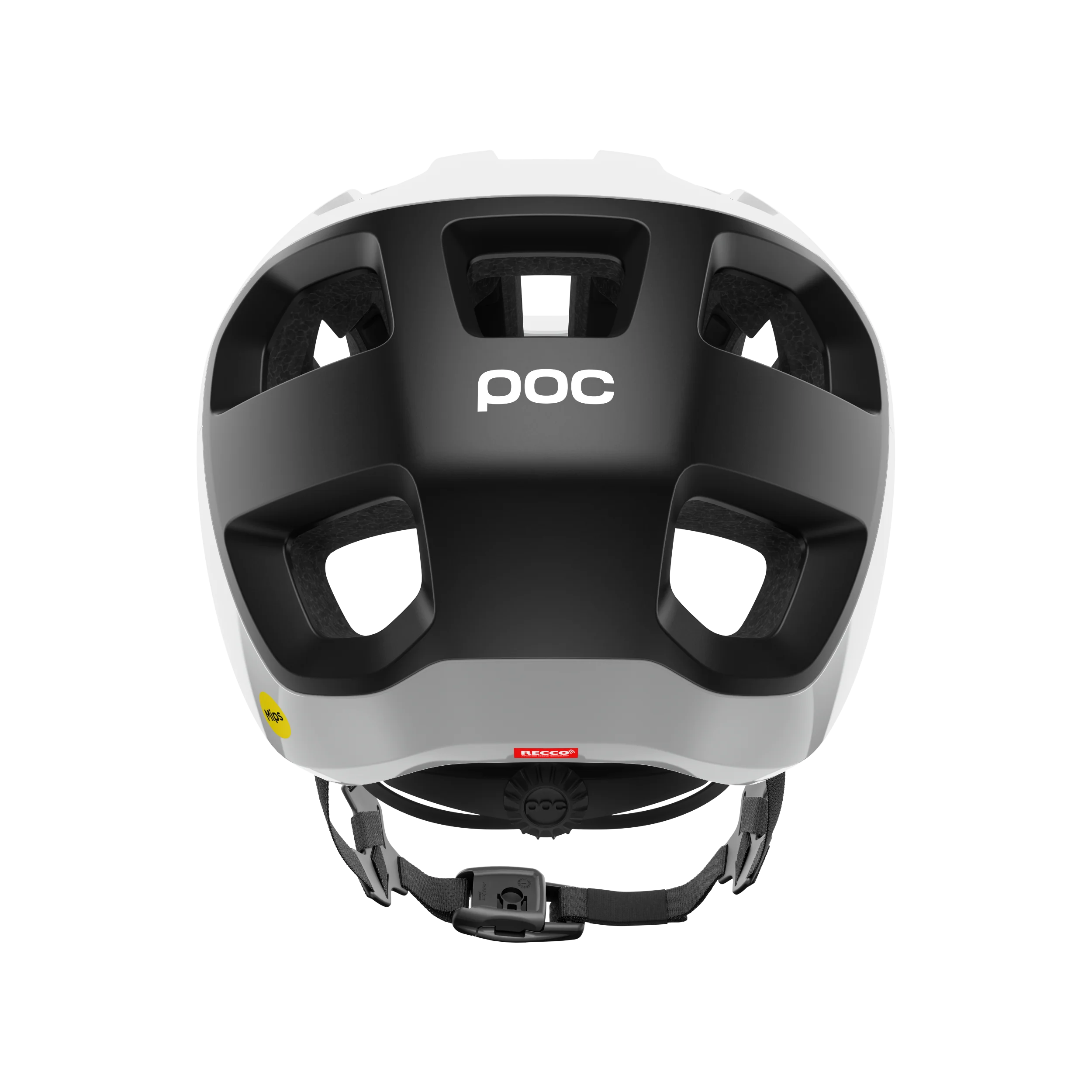 Casque Route POC CYTAL MIPS Noir Matt/Blanc Matt - Image 4