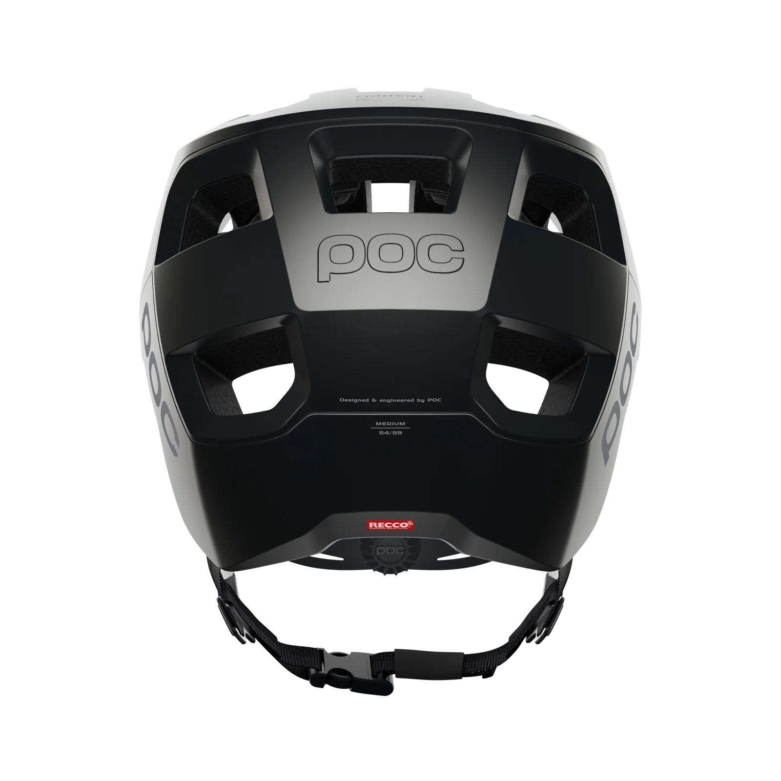 Casque VTT POC KORTAL Noir Matt - Image 3