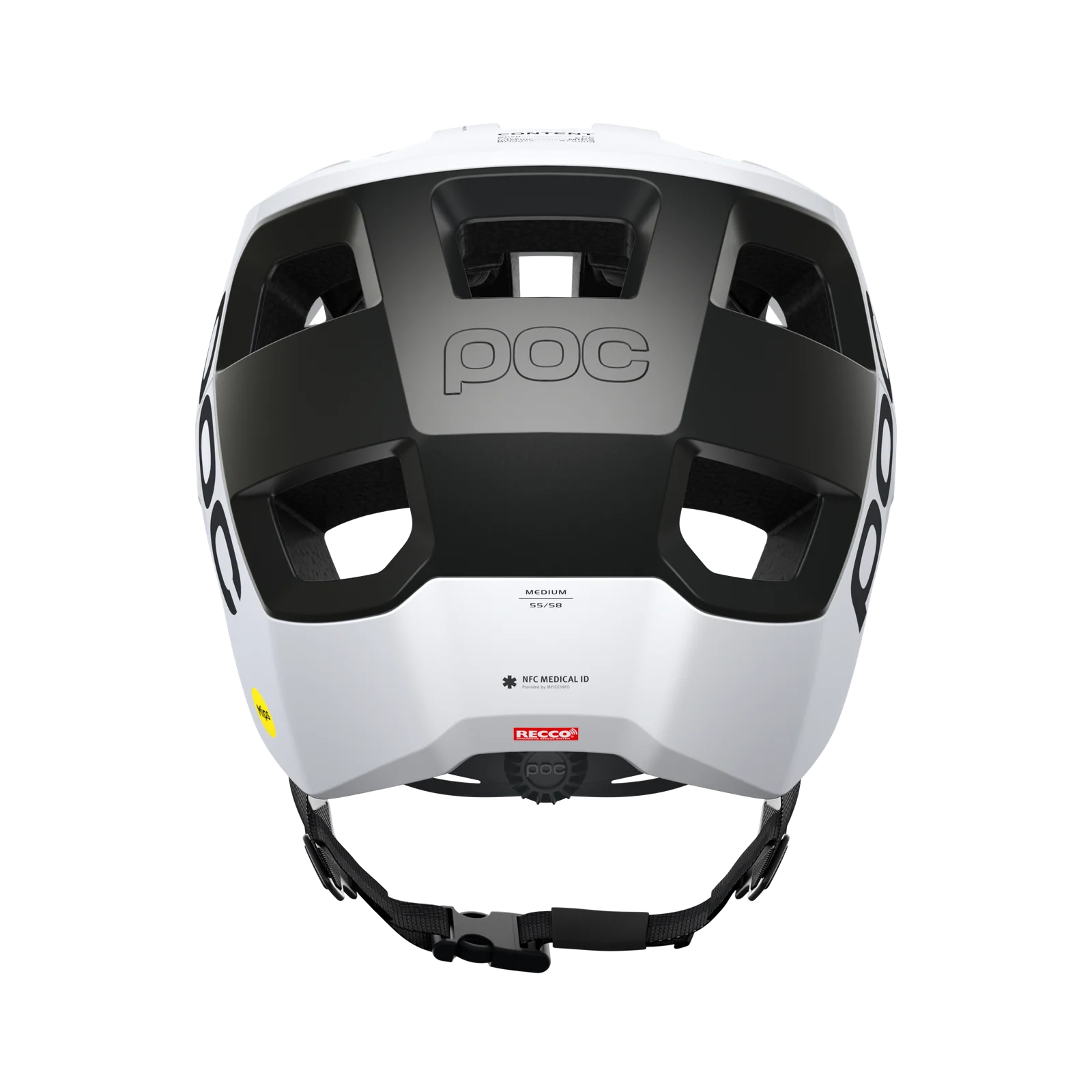 Casque VTT POC KORTAL RACE MIPS Blanc/Noir Matt - Image 2