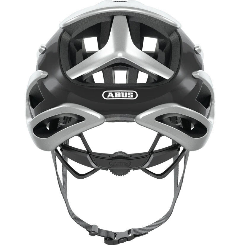 Casque Route ABUS AIRBREAKER Argent - Image 3