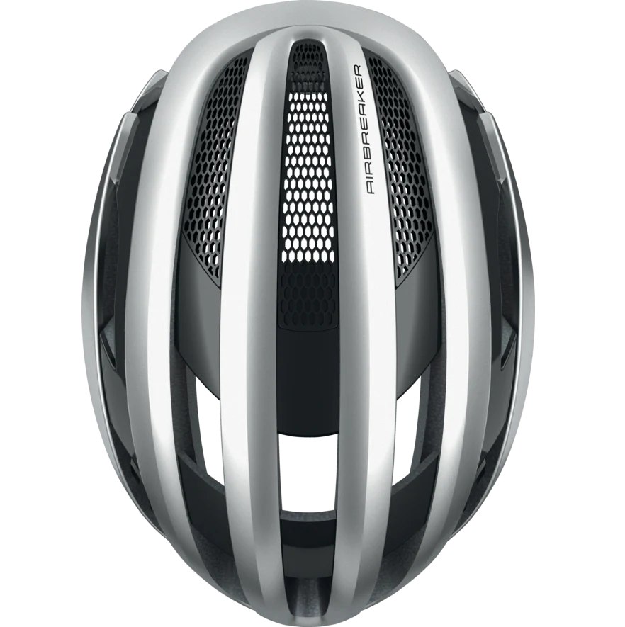 Casque Route ABUS AIRBREAKER Argent - Image 4