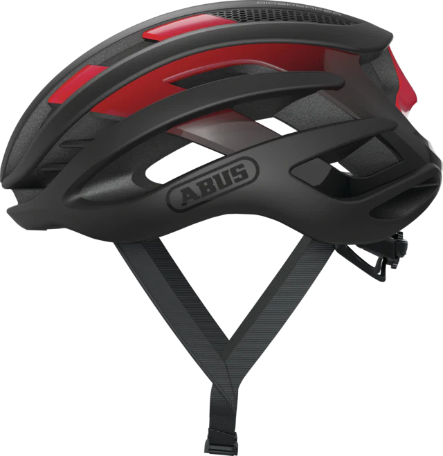 Casque Route ABUS AIRBREAKER Noir/Rouge