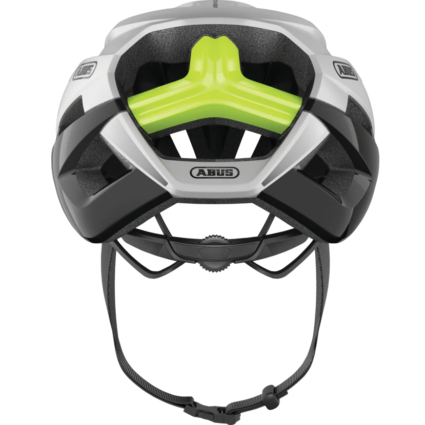Casque Route ABUS STORMCHASER Gleam Argent - Image 2