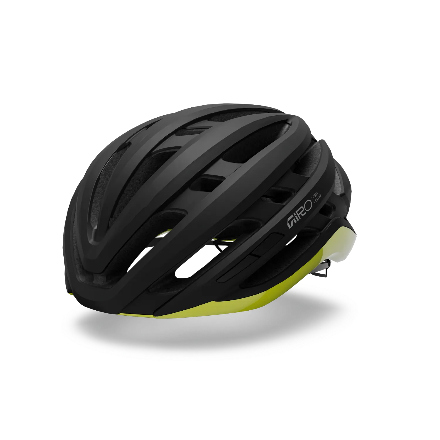 Casque Route GIRO AGILIS MIPS Noir/Jaune Hi Viz